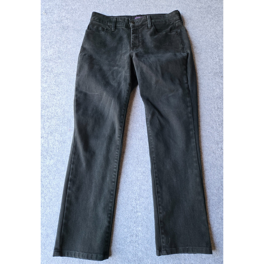 NYDJ Women's Jeans / Leggings Lift Tuck Technology Size 6 Black Straight Leg